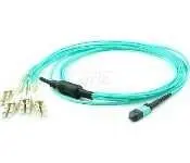 Juniper MTP-4LC-M10M Mtp To 4Xlc Pairs Mmf Passive Breakout Cable, 10M Length