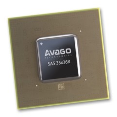 SAS35x36R SAS Expander Turbocharge your high-port count, small footprint solution using the 36-port expander