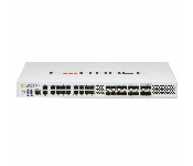 Fortinet FG-600F Fortigate-600F 4X 25G Sfp28 Slots, 4 X 10Ge Sfp+ Slots, 18 X Ge Rj45 Ports (Including 1 X Mgmt Port, 1 X Ha Port, 16 X Switch Ports), 8 X Ge Sfp Slots, Spu Np7 And Cp9 Hardware Accelerated, Dual Ac Power Supplies
