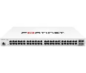 Fortinet FS-448E Fortiswitch-448E Layer 2/3 Fortigate Switch Controller Compatible Switch With 48 X Ge Rj45 Ports, 4 X 10 Ge Sfp+