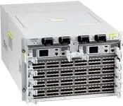 Arista DCS-7504E-BND-D 7504E chassis bundle. Includes 7504 chassis, 4x2900PS, 6xFabric-E modules, 1xSupervisor-E-SSD