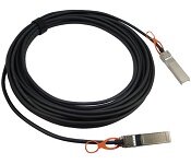 Juniper QFX-SFP-DAC-1MA Sfp+, 10Ge Active Direct Attach Copper Cable, 1 Meter, Standard Temperature (0 Through 70 Degree C), 0.627W, 30 Awg