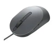 Dell 570-ABDN Wired Laser Mouse Ms3220 Titan Gray