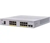 Cisco CBS350-16P-E-2G-AU Cbs350 Managed 16-Port Ge, Poe, Ext Ps, 2X1G Sfp