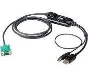 HPE Q5T70A Aten Cv190 Dp/Usb 1.8M 1Pk Intf Cbl