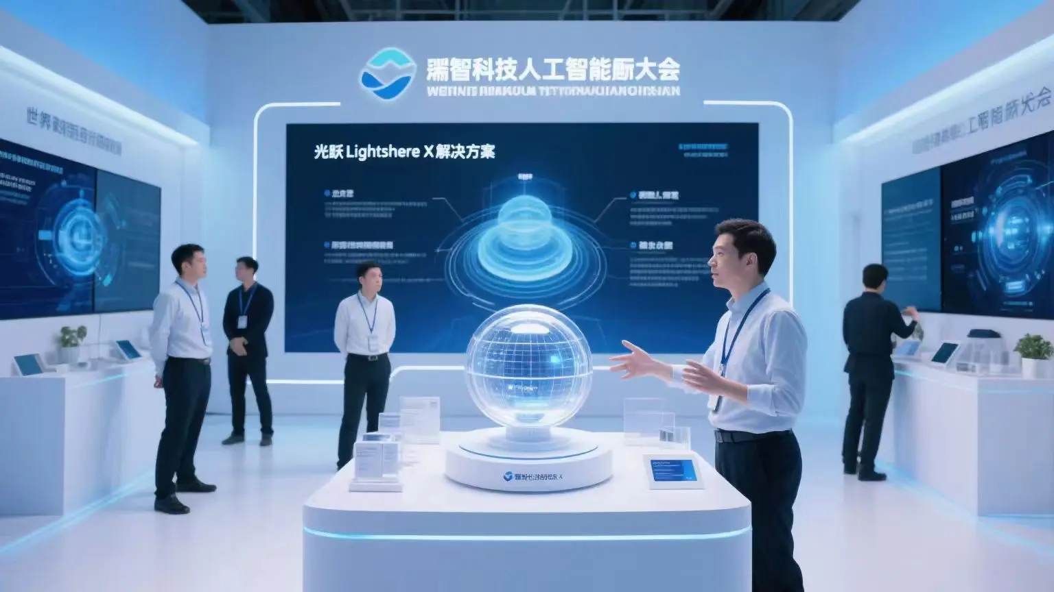 Xizhi Technology shines at the 2025 World Artificial Intelligence Conference with a number of stunning optical technology achievements