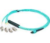 Juniper MTP-4LC-M3M Mtp To 4Xlc Pairs Mmf Passive Breakout Cable, 3M Length