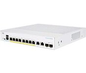 Cisco CBS250-8PP-D-AU Cbs250 Smart 8-Port Ge, Partial Poe, Desktop, Ext Psu