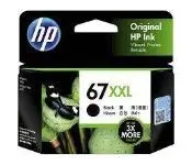 HP 3YM59AA 67Xxl Black Ink 3Ym57Aa