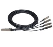 HPE JG331A X240 40G QSFP+ to 4x10G SFP+ 5m Direct Attach Copper Splitter Cable