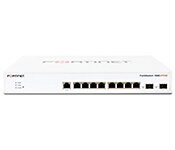 Fortinet FS-108E-FPOE FortiSwitch-108E-FPOE Layer 2 FortiGate switch controller compatible PoE+ switch with 8 x GE RJ45 ports, 2 x GE SFP, with automatic Max 130W POE output limit