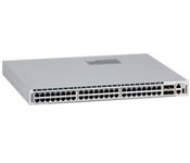 Arista DCS-7010T-48-DC-F 7010T, 48x RJ45 (10/100/1000), 4 x SFP+ (1/10GbE) switch, front to rear air, 2x DC