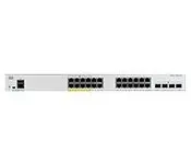Cisco C1000-24FP-4X-L Catalyst 1000 Series Switch 24X 10/100/1000 Ethernet Poe+ Ports And 370W Poe Budget, 4X 10G Sfp+ Uplinks