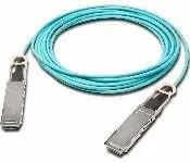 Juniper JNP-100G-AOC-1M Qsfp28, 100Ge Active Optical Cable, 1 Meters, Standard Temperature (0 Through 70 Degree C), 3.5W, Ddm, Pull Tab