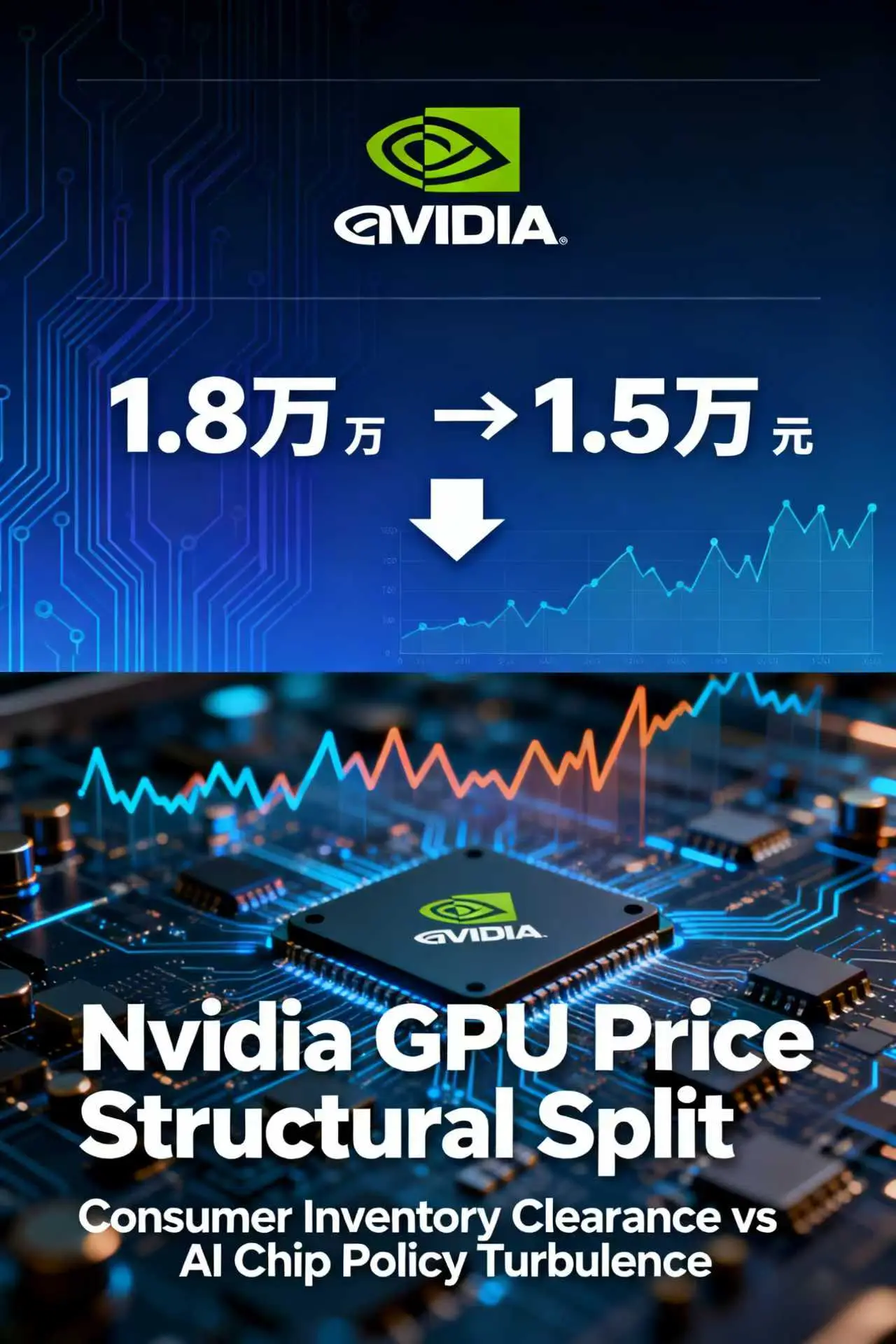 Nvidia graphics card prices are experiencing structural differentiation: consumer-grade products are experiencing price cuts to reduce inventory, while data center products are experiencing dual disru