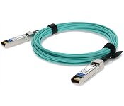 Juniper JNP-25G-AOC-7M Sfp28, 25Ge Active Optical Cable, 7 Meters, Standard Temperature (0 Through 70 Degree C), 1.5W, Pull Tab
