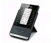 Fortinet FF-E570 FON Expansion module with an LCD display that supports 40 programmable keys (2 pages of 20 physical keys) for the FON-570.