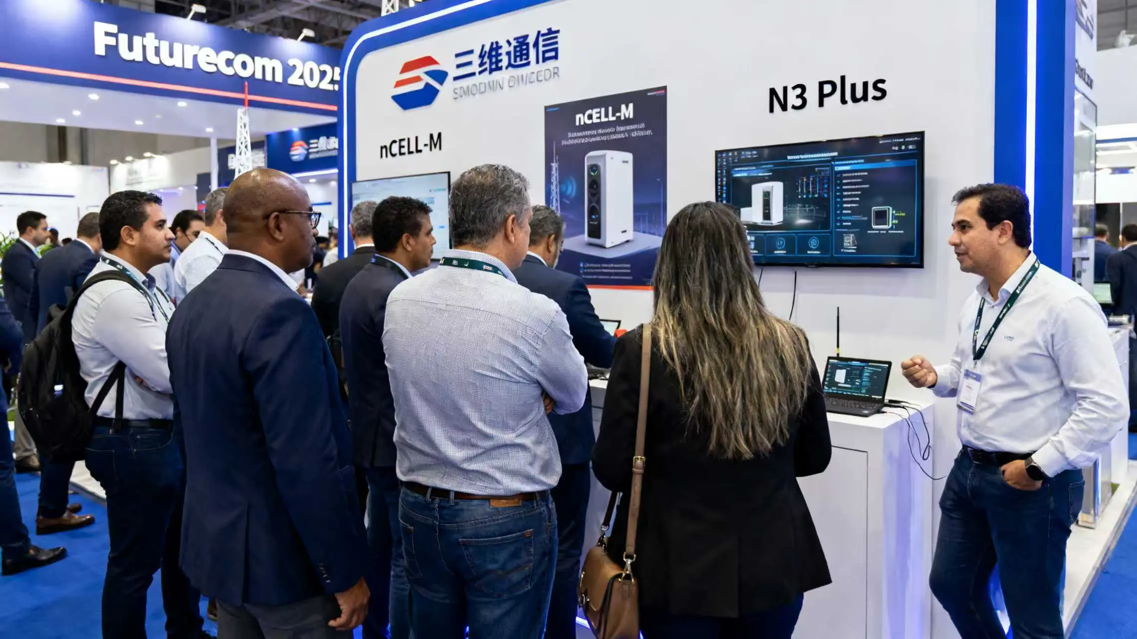 Sanwei Communications unveiled two new products at Futurecom 2025, using 4nm full-band technology to address 5G coverage challenges in Latin America.