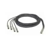 Arista CAB-Q-4S-100G-3M 100GBASE-CR4 QSFP to 4 x 25GbE SFP Twinax Copper Cable, 3 meter