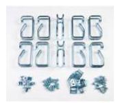 HPE Q9V02A G2 Cable Management D-Ring Kit