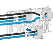 Juniper CBL-JNP-PWR-DSUB2 Dc Power Cable, Right Angle, 2-Wire (No Ground), Dsub Connector (40A/48V,4M)
