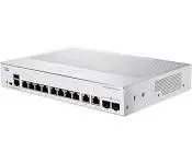 Cisco CBS250-8T-E-2G-AU Cbs250 Smart 8-Port Ge, Ext Ps, 2X1G Combo