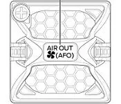 Juniper EX4100-FAN-AFO Ex4100 Front-To-Back Fan