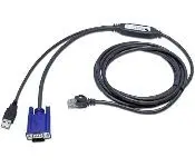 Dell 470-ADPC Dusbiac-10 For 10Ft Usb/Vga Cat5 In