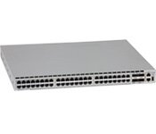 Arista DCS-7050TX-64-R 7050X, 48xRJ45 (1/10GBASE-T) & 4xQSFP+ switch, rear-to-front airflow and dual AC power supplies