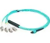 Juniper MTP-4LC-M3M Mtp To 4Xlc Pairs Mmf Passive Breakout Cable, 3M Length