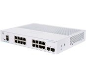 Cisco CBS350-16T-E-2G-AU Cbs350 Managed 16-Port Ge, Ext Ps, 2X1G Sfp