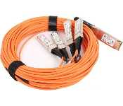 HPE 721076-B21 Bladesystem C-Class Qsfp+ To 4X10G Sfp+ 15M Active Optical Cable