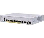 Cisco CBS250-8PP-E-2G-AU Cbs250 Smart 8-Port Ge, Partial Poe, Ext Ps, 2X1G Combo