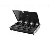 HP QT458AA Standard Duty Till Insert W/Lockable Lid